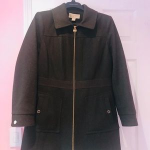 Michael Kors wool blend coat